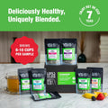 Tiesta Tea - 7 Green Teas Dry Flight Sampler | Loose Leaf | Medium Caffeine Hot & Iced Tea | Premium Green Tea Blends | 7 Resealable Sample Pouches