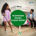 Swiffer Sweep + Mop, Dry Pads Refill, Floor Cleaner for Dirt, Dust, Hair, Cleaning Cloths for Mopping Home, Bathroom, Kitchen, Dust Mop, Floor