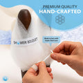 Loofah-Bath-Sponge Lace-Mesh-Set // 2-Scrubs-in-1 by Shower Bouquet/Large Full 60g Pouf (4 Pack Spa Colors) Body Luffa Loofa Loufa Puff -
