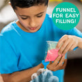 Made by Me Create Your Own Underwater Sand Art, Includes 6 Ocean-Themed Bottles, 8 Sand Colors, Glitter, & Funnel, Great Staycation or Group