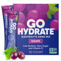 Gohydrate Instant Hydration Powder Packets - Low Sodium Electrolytes Drink Mix - Natural Hydration Support, Sugar Free Electrolyte Flavored Powder