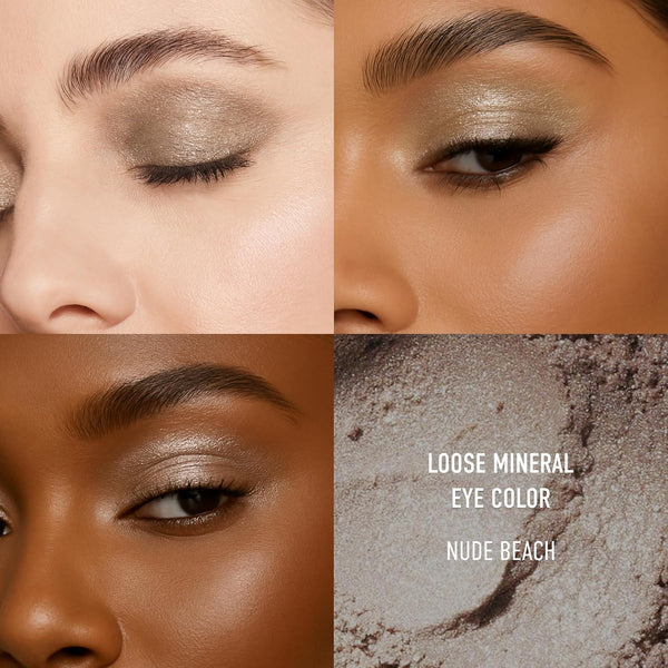 Bareminerals Eye Shadow, Nude Beach, 0.02 Ounce,Powder