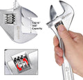 Olympia Tools 01-012 12" Adjustable Wrench 12-Inch