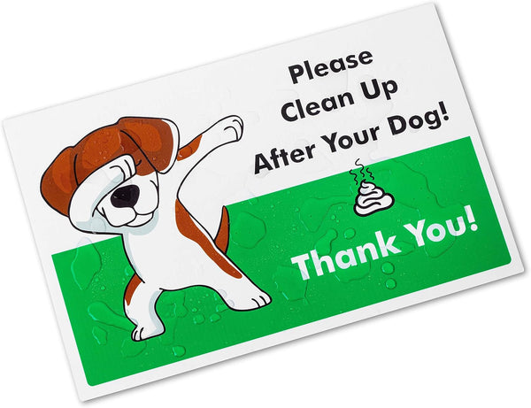 Mr. Pen- Yard Signs, No Pooping Dog Signs for Yard, Pick up Your Dog Poop Signs, Dog Poop Sign, No Poop Dog Signs for Yard, Clean up after Your