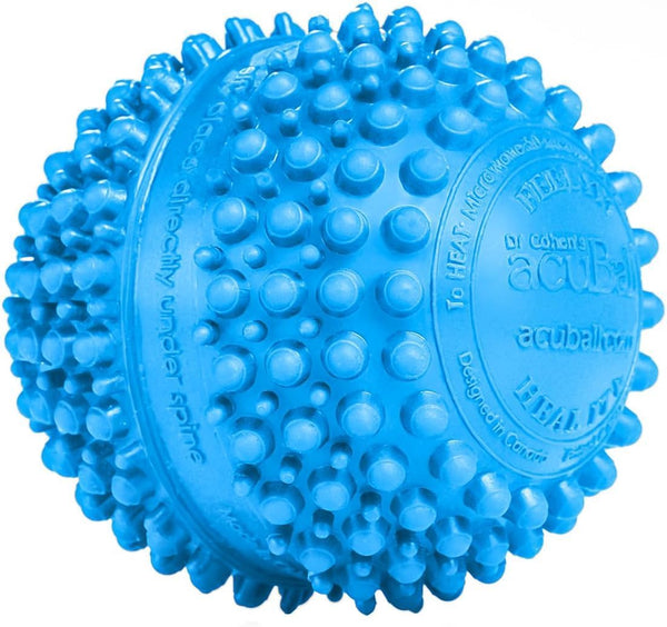 Dr. CohenâS Heatable Deep Tissue Massage Ball - Acuball Trigger Point Massage Therapy for Myofascial Release and Exercise - Effective Back