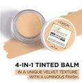 L'Oreal Paris Age Perfect 4-In-1 Tinted Face Balm Foundation with Firming Serum, Light 10, 0.61 Ounce