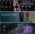 Smart Watch for Men Women (Answer/Make Calls) 1.83" Smartwatch for Android Ios Phone Compatible IP67 Waterproof Fitness Activity Tracker Watch