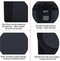Legal Size 13 Pocket Accordian File Organizer Expanding File Folder for FC A4 Paper, Briefcase File Case with Durable Handle & Buckle Closure for