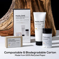 Men'S Grooming Santal Body Set, Features No. 102 Scrub Soap Bar, No. 024 Deodorant & No. 002 Body Lotion, Warm Amber, Sandalwood & Citron Scent