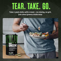 Animal Daily Greens Pill Packs - Kale, Wheat Grass, Alfalfa & More - Convenient Prebiotic and Probiotic Superfood Blend for Superior Digestion,