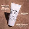 No. 128 Men'S Facial Lotion with Sunscreen SPF 50, 3.4 Oz, Oil-Free, Lightweight Daily Face Moisturizer for Men, Includes Natural Extracts to