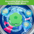 Lint Catcher for Laundry,Pet Hair Remover for Laundry,Washing Machine Floating Lint Mesh Bag,Reusable Household Hair Filter Washer Lint Trap Net