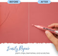 Slobproof Refillable Touch-Up Paint Pen â Mess-Free Wall Repair Tool, Easy Twist Control, Precise Application, Convenient Storage, DIY Home