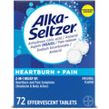 Alka-Seltzer Effervescent Tablets Original Flavor, Fast Multi-Symptom Relief from Headache and Body Ache, Dissolvable Effervescent Fizzy Tablets,