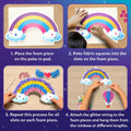 Skillmatics Poke-in Art - Magical Unicorn Dream Decor, Mess-Free Fun for Kids, DIY Wood Craft Kits, Creative Activity, Gifts for Ages 4, 5, 6, 7,