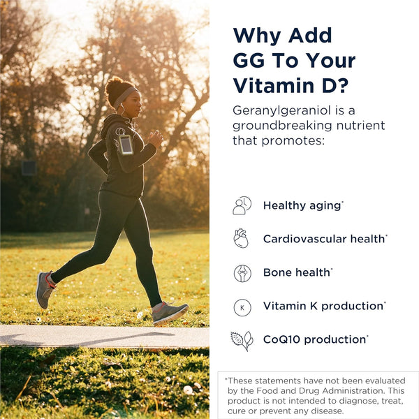 Designs for Health Vitamin D Supreme - Vitamin D 5000 IU with 2000Mcg Vitamin K as MK4 for Bone Health, Heart Health & Immune Support - Vitamin D3