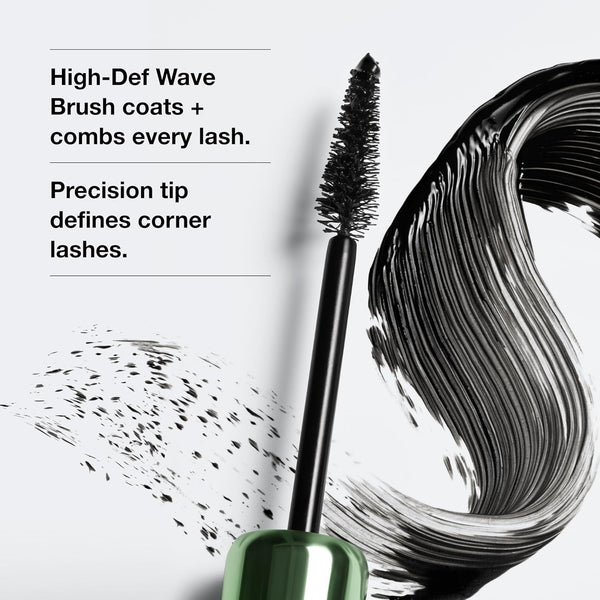 Clinique High Impact High-Fi Full Volume Water-Resistant Mascara | Volumizing, Non-Clumping, Smudge-Proof + Safe for Sensitive Eyes