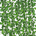 Comtelek 252 FT Artificial Ivy 36 Pack Ivy Vine Garland Ivy Leaves Greenery Garlands Clip Hanging Fake Leaf Plants Faux Green Flowers Decor Home