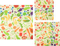 Bee'S Wrap Beeswax Wraps for Food - Garden Party 3 Pack (S, M, L) Made in USA Reusable & Organic Food Wraps, Sandwich Wrap & Bowl Covers -