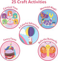 Skillmatics Scissor Skills Activity Book - Snip Snip Unicorns & Princesses, 25 Fun Cutting & Creative Activities for Preschoolers, 2 Child-Safe