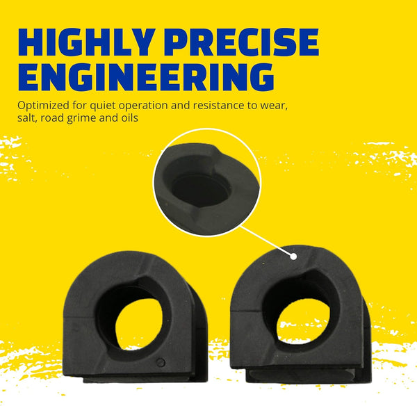 MOOG K80096 Suspension Stabilizer Bar Bushing Kit for Ford F-250 Super Duty