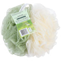 Ecotools Green 2-In-1 Ecopouf, Dual-Sided Shower Loofah Exfoliates & Cleanses Skin, Made of Recycled Netting, Removes Dead Skin, Eco-Friendly Bath