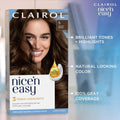 Clairol Nice'N Easy Permanent Hair Dye, 8SC Medium Copper Blonde Hair Color, Pack of 3