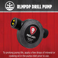 Red Lion RLMPDP, 154 GPH Drill Powered Transfer Pump, Black, 14942013