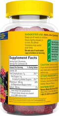Nature Made High Absorption Magnesium Glycinate Gummies 100 Mg per Serving, Muscle, Nerve, Bone and Heart Support, Magnesium Supplement, 40