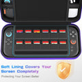 Daydayup Switch Carrying Case Compatible with Nintendo Switch/Switch OLED, with 20 Games Cartridges Protective Hard Shell Travel Carrying Case