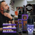 GIBS Beard, Hair & Tattoo Oil - Softens & Strengthens Beard Growth, Moisturizes Skin (4 Scents, 2 Sizes)