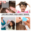 9 Pcs Lice Combs, Flea Combs, Hair Comb Double Sided Fine Tooth Combs, Removal Dandruff Comb with Metal Teeth, Stainless Steel Louse and Nit Comb
