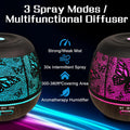 Essential Oil Diffuser for Bedroom 400Ml,Diffusers for Home with R/C,Cool Mist Humidifier Large Room,Ultrasonic Scent Diffuser Waterless Auto