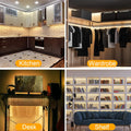 Maylit under Cabinet Lights Plug In, 3 Pcs 12 Inch Ultra Thin under Cabinet Lighting, Super Bright Warm White under Counter Lights for Kitchen,
