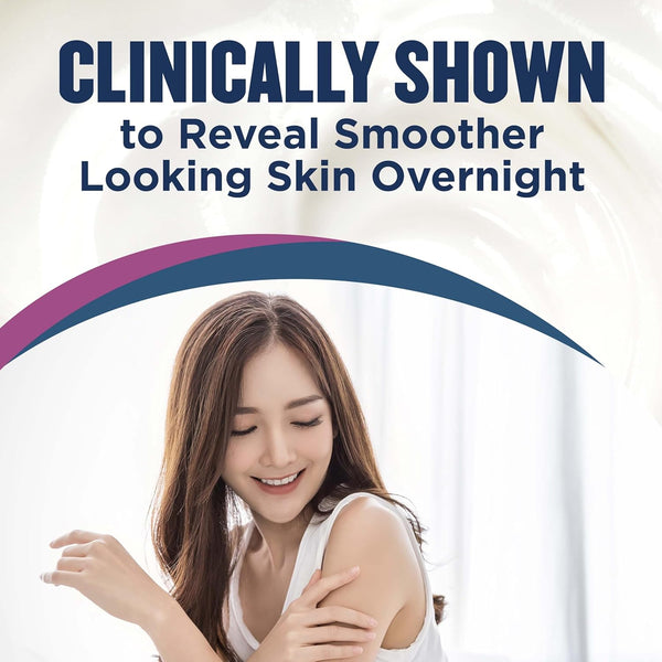 Gold Bond Age Renew Retinol Overnight Body & Face Lotion, with Retinol & Peptide Complex, for Dry Skin, 7 Oz.