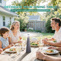 Portable Battery Powered Food Fans for Tables up to 15 Hours Working Time, 2-Pack Indoor Outdoor Mute Food Fan with Hook, Tabletop Fan for Home