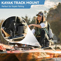 Kayak Track, Kayak Low Profile Track for Fishing Rod Holder, Kayak Track Accessories for Cup Holder, Kayak Accessories Mount Track, Kayak Rail