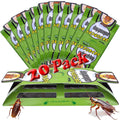 Roach Trap (20Pack) -Cockroach Traps Indoor with Bait,Roach Motel -Child Hild & Pet Friendly