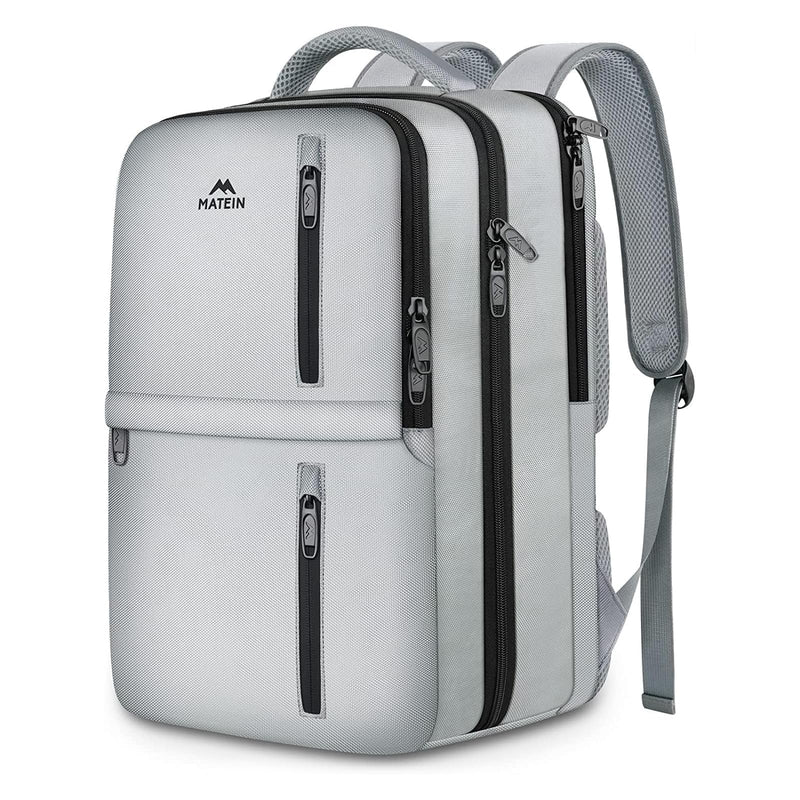 MATEIN Travel Backpack for Women, Extra Large 40L Carry on Backpack with USB Port & Shoe Compartment, Airplane Approved Travel Bag Fit 17" Laptop,