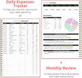 Budget Planner - Monthly Budget Book with Expense Tracker Notebook, Undated Bill Organizer & Finance Planner to Take Control of Your Money,