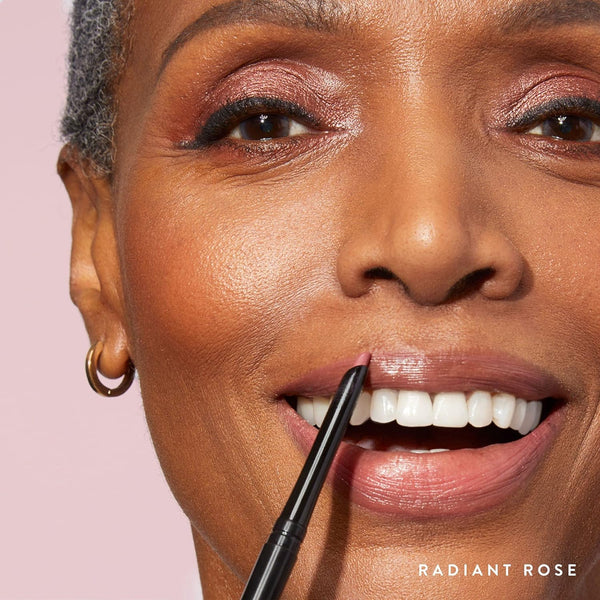 LAURA GELLER NEW YORK Modern Classic Lip Liner, Luxurious Creamy Long Lasting Lip Liner, Prevents Feathering and Fading, Radiant Rose Radiant