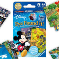 Ravensburger World of Disney Eye Found It! Card Game - Fun Disney Trip Essential | Skill-Building Family Game | Stocking Stuffer for Kids 3-5 |