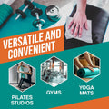 Fitness Equipment Wipes - Cleaning Wipes for Yoga Mats, Pilates Studios, Gyms, Peloton & Cycle Bikes, Spas - Fragrance-Free Wipes Surface Cleaning