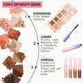 Pacifica Pink Nudes Mineral Eyeshadow Palette, 10 Neutral Shades, for Natural or Smoky Eye Look, Naked Eye Makeup, Longwearing & Blendable, Vegan,