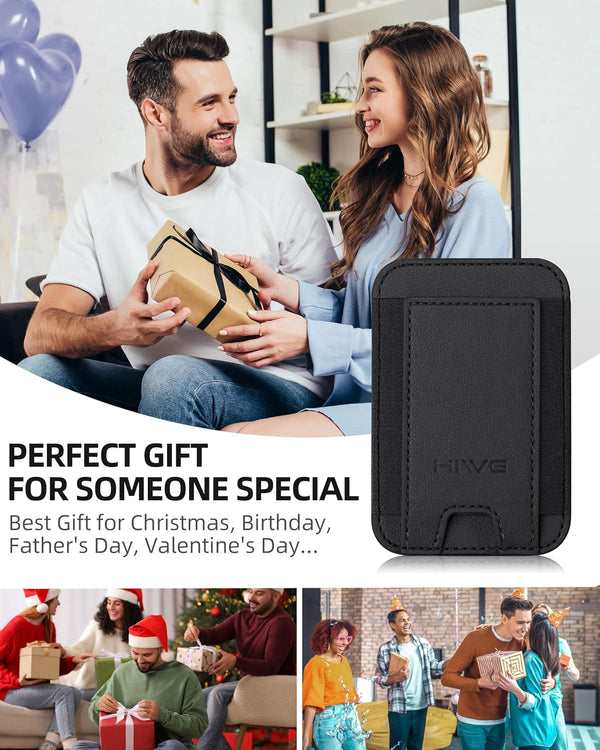 For Magsafe Wallet, Strongest Magnetic Wallet for Iphone 16/15/14/13/12 Series, 7 Cards Holder, Magnetic Phone Wallet, Leather Minimalist Slim