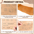 30 Count Cheese Storage Bags for Refrigerator 10.6 X 6 Inches Cheese Paper Bags, Sandwiches, Wrapping
