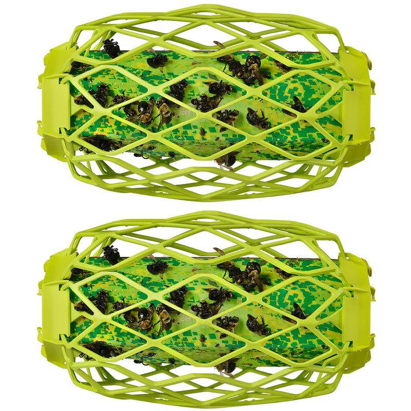 Rescue! Carpenter Bee Trapstik â Also Works on Wasps, Mud Daubers - 2 Traps