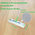 XL Dry Sweeping Cloths, XL Dry Pad Refills for Swiffer Sweeper XL Mop, X-Large Disposable Sweeping Cloths Multi Surface Floor Mop Pad Refills for