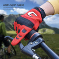 Dirt Bike & Motorbike Gloves for Men - Mountain Bike, Motocross & ATV Racing - Touch Screen, Full Finger Gloves for Cycling, BMX, MTB & MX