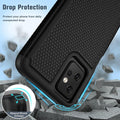 FNTCASE for Motorola Moto G-Power-5G 2023 Case: Moto G 5G 2023 Case Dual Layer Shockproof Protective Textured Design Cell Phone Cover Heavy Duty